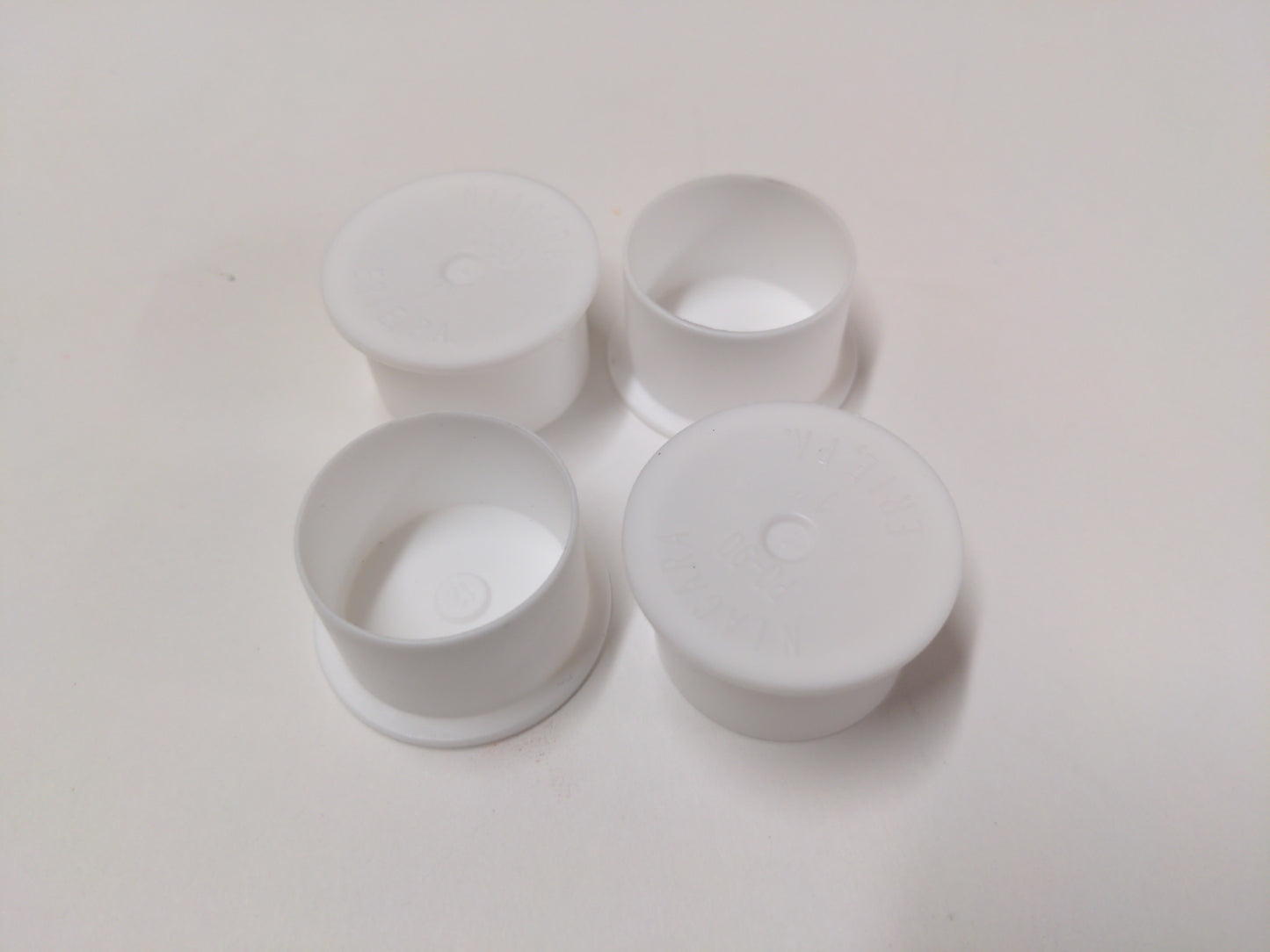 Pool Fence Hole Caps :: WHITE Color :: UV Rated