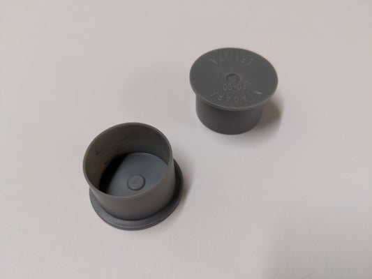 Pool Fence Hole Caps :: GRAY Color :: UV Rated