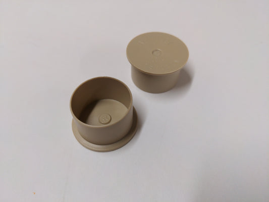 Pool Fence Hole Caps :: TAN Color :: UV Rated